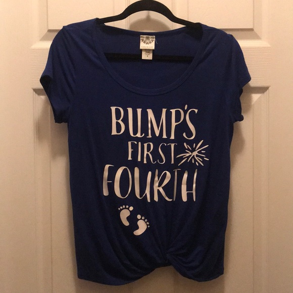 Bump’s First Fourth Maternity Tee - Picture 2 of 4